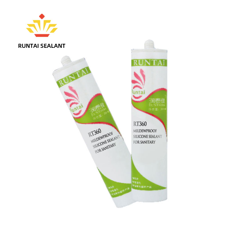 RT360 Mildewproof Silicone Sealant untuk Sanitari